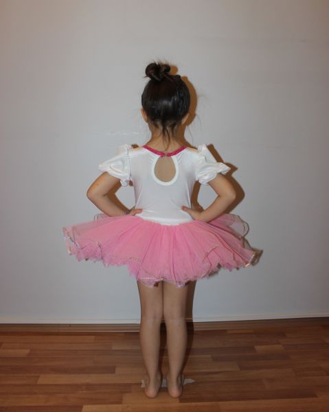 Ayce Kostüm - Pembe Pullu Tütü - T03