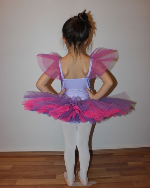 Ayce Kostüm - Pembe Mor Denizkızı Tütü - T12