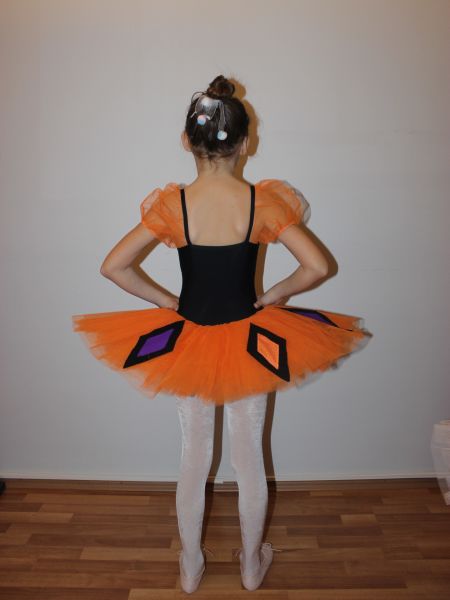 AYCE KOSTÜM - DESNLİ TURUNCU TÜTÜ - T28