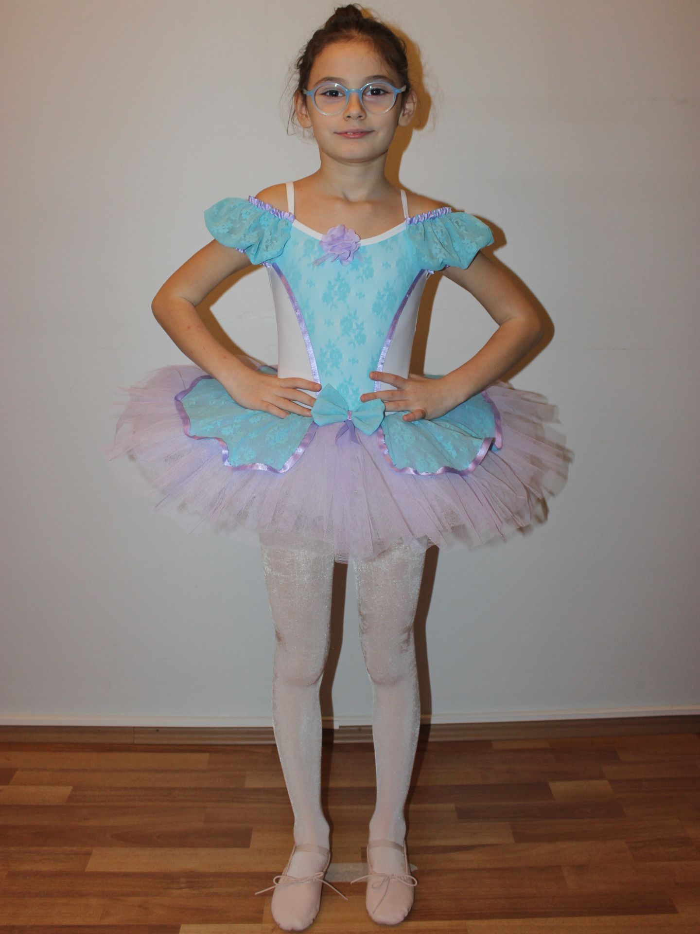 AYCE KOSTÜM - BABY MAVİ MOR PRENSES TÜTÜ - T37