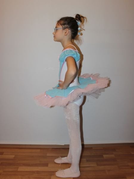 AYCE KOSTÜM - BABY MAVİ MOR PRENSES TÜTÜ - T37