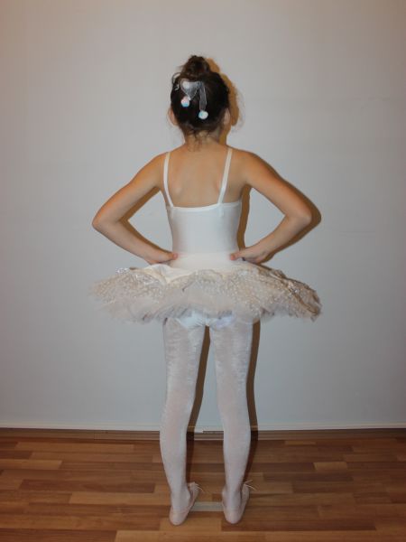 AYCE KOSTÜM - BEYAZ DİLİMLİ TÜTÜ - T47