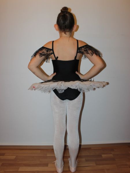 AYCE KOSTÜM - DANTELLİ SİYAH KADİFE DİK TÜTÜ - T49