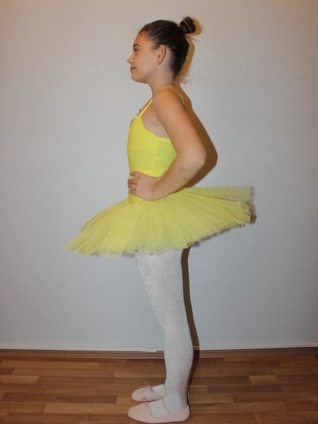 AYCE KOSTÜM - İP ASKILI SARI TÜTÜ - T52