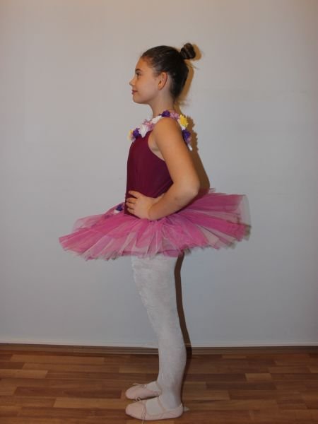 AYCE KOSTÜM - FUŞYA ÇİÇEK DİZİSİ TÜTÜ - T55