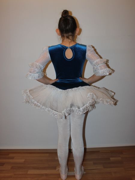 Ayce Kostüm - Mavi Dantelli Tütü - T67