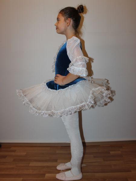 Ayce Kostüm - Mavi Dantelli Tütü - T67